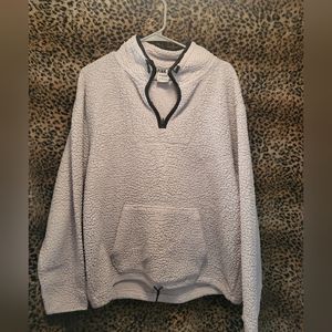 Pink fluffy sweatshirt